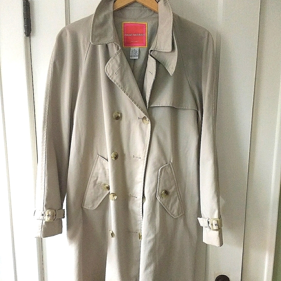 Isaac Mizrahi Tan Full Length Trench C… - Picture 1 of 7
